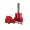 China Supplier M3 – M10 Aluminum Anodized Colored Knob Knurled Thumb Screws