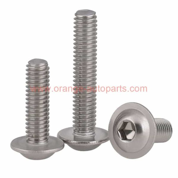 Wholesale Price M3 – M10 Stainless Steel 304 Iso 7380-2 Hex Socket Button Head Screws With Collar