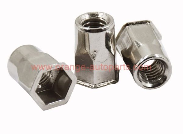 Factory Price M3- M12 Stainless Steel 304 Small Countersunk Internal And External Half Hex Rivet Nut