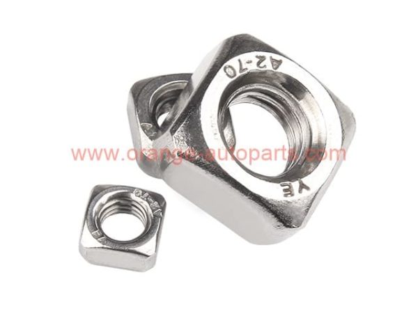 China Supplier M3 – M16 Din 557 Stainless Steel 304 Threaded Square Nut