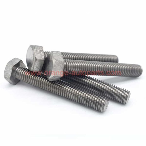 China Manufacturer M3 – M20 Din 933 Titanium Hex Head Bolts