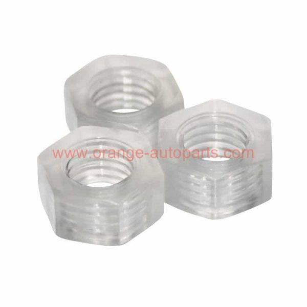 China Supplier M3 – M20 Plastic Pc Clear Transparent Hex Nuts