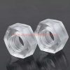 China Supplier M3 – M20 Plastic Pc Clear Transparent Hex Nuts