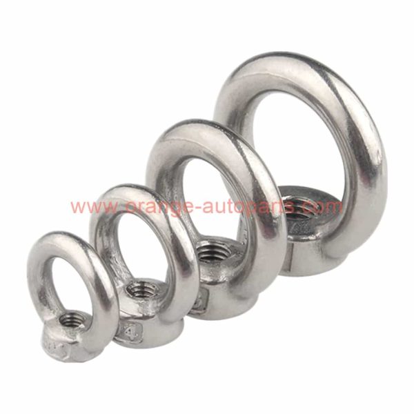 Factory Price M3 – M24 Din 582 Eye Nut Stainless Steel 304 /316 Round Threaded Lifting Eye Nut