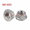 Wholesale Price M3 – M24 Stainless Steel A2 Din 6923 Hex Flange Nuts