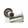 China Supplier M3 M4 304 Stainless Steel Flat Head Semi-tubular Rivet Large Round Head Hollow Rivets