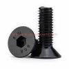 Factory Customized M3 M4 M5 M6 Din 7991 Flat Countersunk Head Hexagon Socket Machine Screws Black