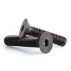 Factory Customized M3 M4 M5 M6 Din 7991 Flat Countersunk Head Hexagon Socket Machine Screws Black