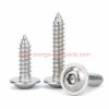 Wholesale Price M3 M4 M5 M6 Iso 7380 Stainless Steel 304 Hex Socket Button Head Tapping Screw With Collar