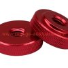 Factory Price M3 M4 M5 M6 M8 Aluminum Anodized Thin Knurled Knob Thumb Nuts