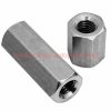 China Manufacturer M3 M4 M5 M6 M8 M10 304 Stainless Steel Hex Standoff Long Rod Coupling Hex Nut High Strength Hex Nutsert