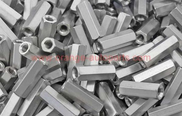 China Manufacturer M3 M4 M5 M6 M8 M10 304 Stainless Steel Hex Standoff Long Rod Coupling Hex Nut High Strength Hex Nutsert