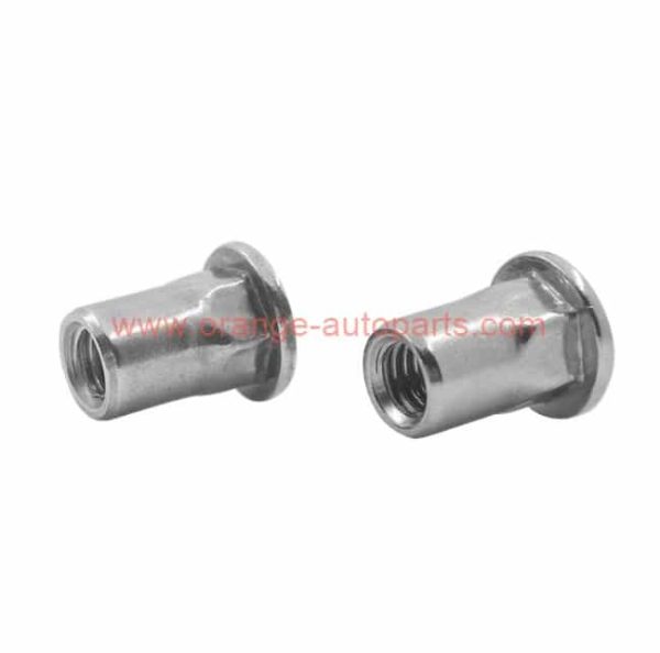 China Supplier M3 M4 M5 M6 M8 M10 Aluminumhex Head Hexagonal Rivet Nuts Inserts 1/4" 3/8" 5/16"