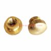 Factory Price M3 M4 M5 M6 M8 M10 Brass Knurled Thumb Nuts With Collar