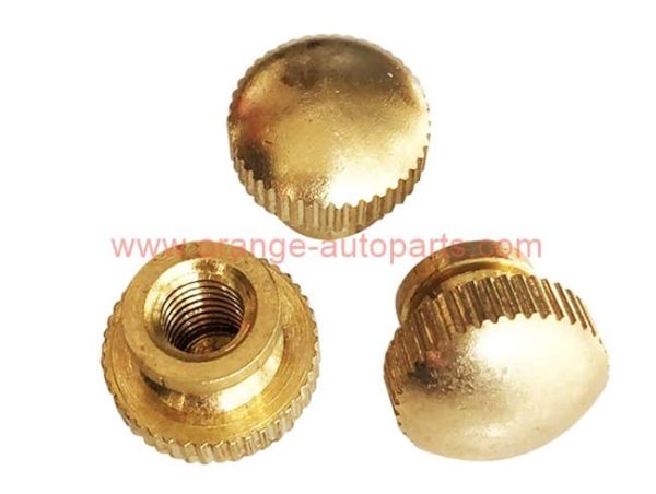 Factory Price M3 M4 M5 M6 M8 M10 Brass Knurled Thumb Nuts With Collar