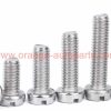 China Supplier M3 M4 M5 M6 M8 M10 Din 920 Stainless Steel 304 Slotted Pan Head Machine Screws