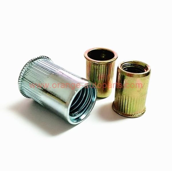 China Supplier M3 M4 M5 M6 M8 M10 Low Profile Reduced Head Rivnuts Insert Rivet Nuts 1/4" 3/8" 5/16"