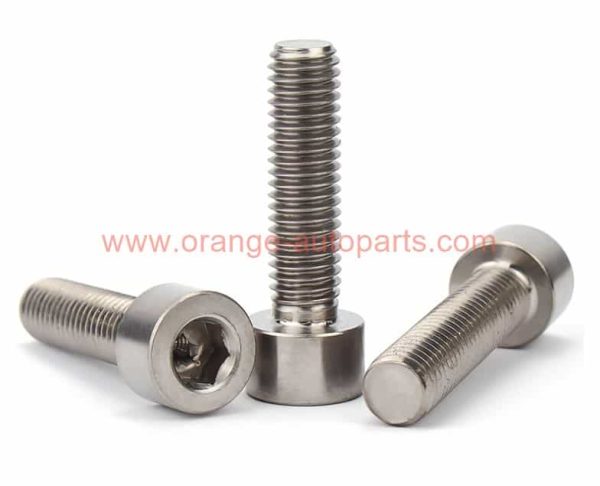 Factory Price M3 M4 M5 M6 M8 M10 M12 Din 912 Titanium Alloy Screw Ti Hexagon Socket Head Cap Screw