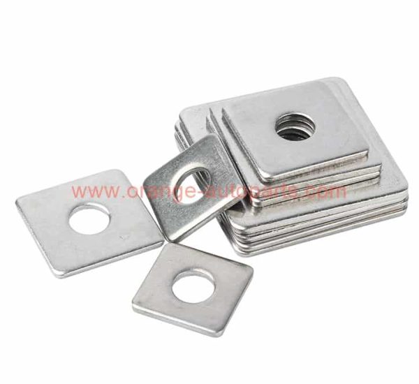 China Supplier M3 M4 M5 M6 M8 M10 M12 M14 M16 M20 Din 436 Stainless Steel 304 Flat Square Washers