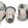 China Manufacturer M3 M4 M5 M6 M8 M10 M12 M16 Aluminum Alloy Rivnut Flat Head Threaded Rivet Insert Nutsert Cap Rivet Nut