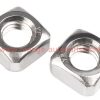 China Supplier M3 M4 M5 M6 M8 M10 M12 M16 Din 557 Stainless Steel 304 Threaded Square Nut