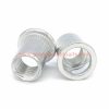 Factory Price M3 M4 M5 M6 M8 M10 M12 Threaded Insert Rivnut Flat Head Aluminum Blind Rivet Nut