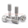 Factory Price M3 M4 M5 M6 M8 M10 Stainless Steel 304 Half Thread Hex Socket Knurled Cap Head Captive Screw