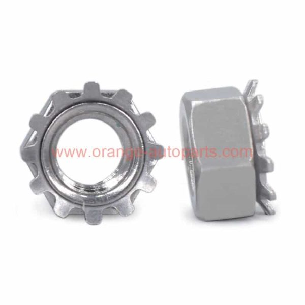 China Manufacturer M3 M4 M5 M6 M8 M10 Stainless Steel 304 Hex Kep Nut K Lock Nuts