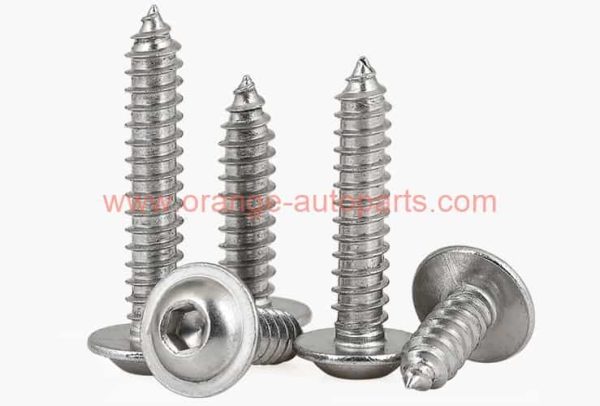 Factory Price M3 M4 M5 M6 M8 M10 Stainless Steel 304 Hex Socket Pan Washer Head Self Tapping Screws