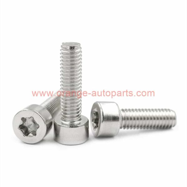 Factory Price M3 M4 M5 M6 M8 Stainless Steel 304 Anti-theft Machine Screw Torx Socket Head Cap Screw