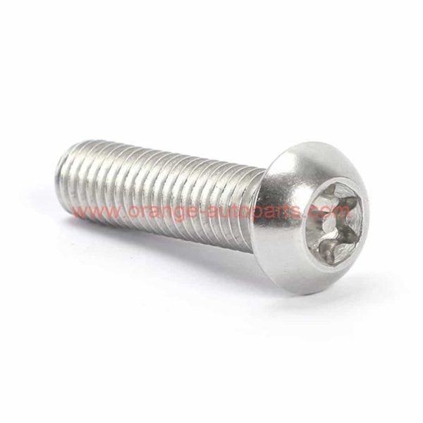 Wholesale Price M3 M4 M5 M6 M8 Stainless Steel 304 Anti-theft Screw Torx Socket Button Head Cap Screw