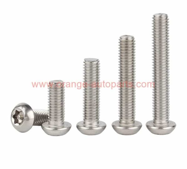 Wholesale Price M3 M4 M5 M6 M8 Stainless Steel 304 Anti-theft Screw Torx Socket Button Head Cap Screw