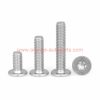 Factory Price M3 M4 M5 M6 M8 Stainless Steel 304 Ca Torx Flat Thin Head Machine Screw