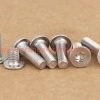 Factory Price M3 M4 M5 M6 M8 Stainless Steel 304 Ca Torx Flat Thin Head Machine Screw