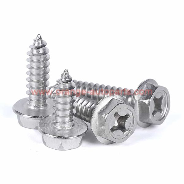 Wholesale Price M3 M4 M5 M6 M8 Stainless Steel 304 Cross Recessed Hexagon Flange Head Self Tapping Screw