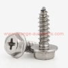 Wholesale Price M3 M4 M5 M6 M8 Stainless Steel 304 Cross Recessed Hexagon Flange Head Self Tapping Screw