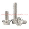 Factory Price M3 M4 M5 M6 M8 Stainless Steel 304 Cross Recessed Serrated Hex Flange Bolt And Screw