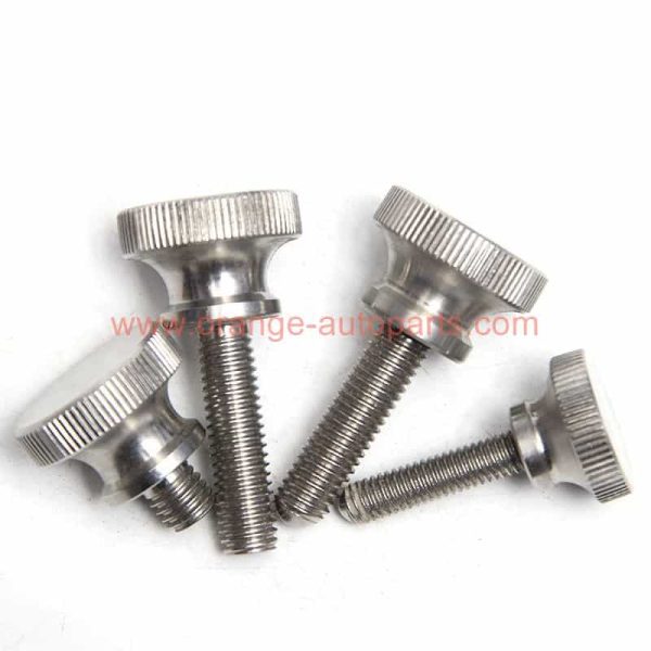 China Supplier M3 M4 M5 M6 M8 Stainless Steel 304 Knurled Thumb Screws