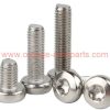 Factory Price M3 M4 M5 M6 M8 Stainless Steel 304 Pan Head Torx Anti-theft Machine Screw