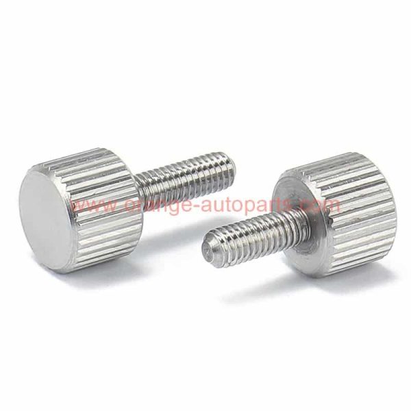 China Supplier M3 M4 M5 M6 M8 Stainless Steel Knurled Knob Thumb Screws