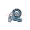 Factory Price M3 M4 M5 M6 M8 Steel Zinc Plated Pan Head Cross Recessed Thread Rolling Screws