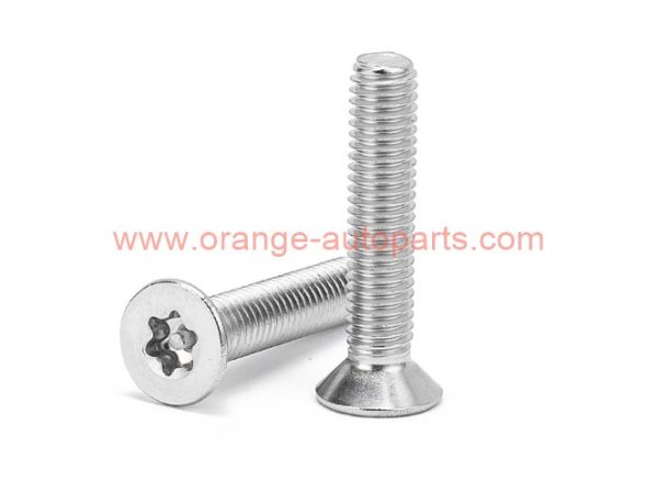 Wholesale Price M3 M4 M5 M6 Stainless Steel 304 Anti-theft Screw Torx Socket Flat Countersunk Screw