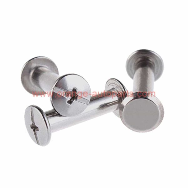 China Supplier M3 M4 M5 M6 Stainless Steel 304 Male Female Screw Book Binding Screw Posts