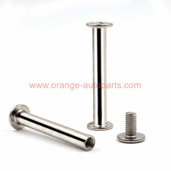 China Supplier M3 M4 M5 M6 Stainless Steel 304 Male Female Screw Book Binding Screw Posts