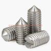 Factory Price M3 M4 M6 M8 M10 Stainless Steel Slotted Headless Set Screws