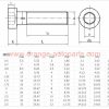 Wholesale Price M3-m12 Din 7984 Stainless Steel 304 Thin Head Hexagon Socket Head Cap Screw