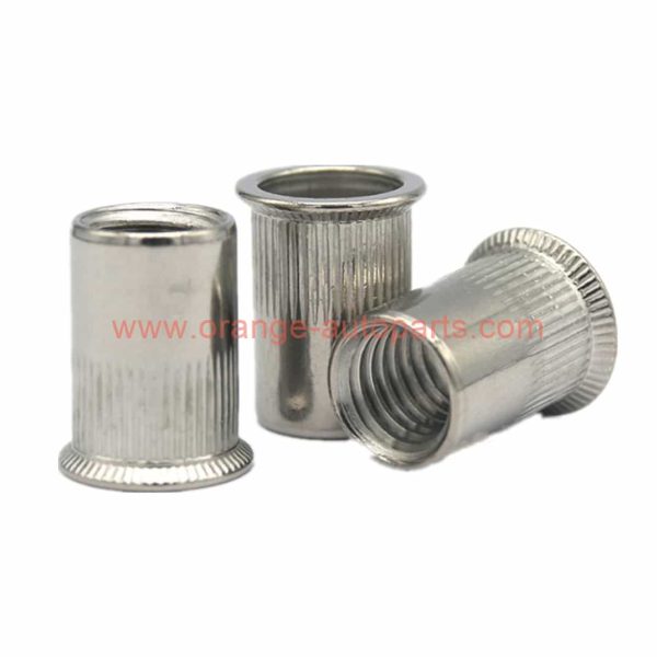 Factory Price M3-m12 Stainless Steel 304 Countersunk Head Knurled Neck Rivnut Blind Rivet Nut