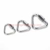 Wholesale Price M3-m12 Stainless Steel Locking Carabiner Wire Rope Cable Connector Triangle Quick Link For Climbing