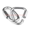 Wholesale Price M3-m12 Stainless Steel Locking Carabiner Wire Rope Cable Connector Triangle Quick Link For Climbing