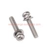 Wholesale Price M3-m12 Stainless Steel Philips Cross Recessed Pan Head Screw Combine With Spring Washer And Plain Washers